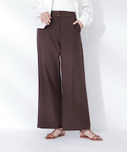 ＜骨格ナチュラル＞リネンブレンドパンツ