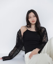 カップ付インナーシリーズ バックシャンキャミソール