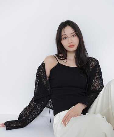 カップ付インナーシリーズ バックシャンキャミソール