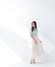楊柳シアーフレアスカート