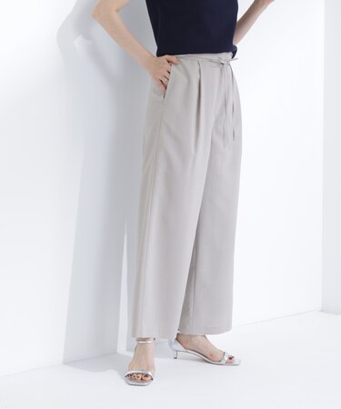 夏の本命ワイドパンツ