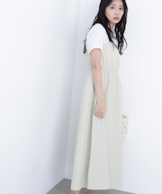 〈N.〉ビスチェドッキングワンピース