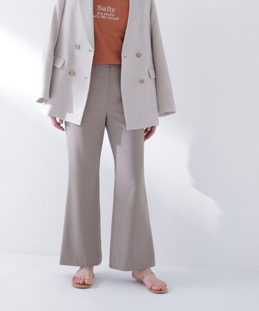 〈N.〉フレアパンツ