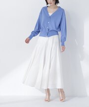 シャイニーシアーボリュームスカート