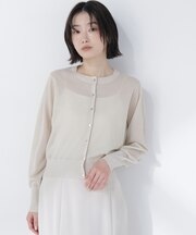 ラメシアーベーシックカーディガン