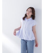 バルーンヘムシャツ