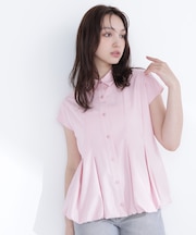 バルーンヘムシャツ