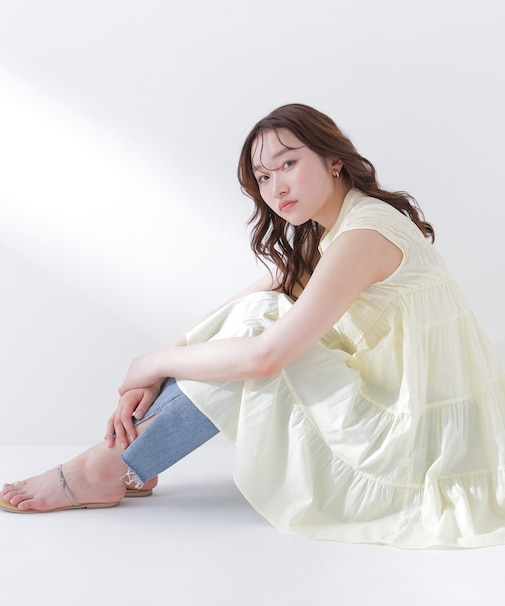 ティアードミニワンピース