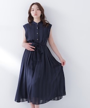 シャドーストライプワンピース