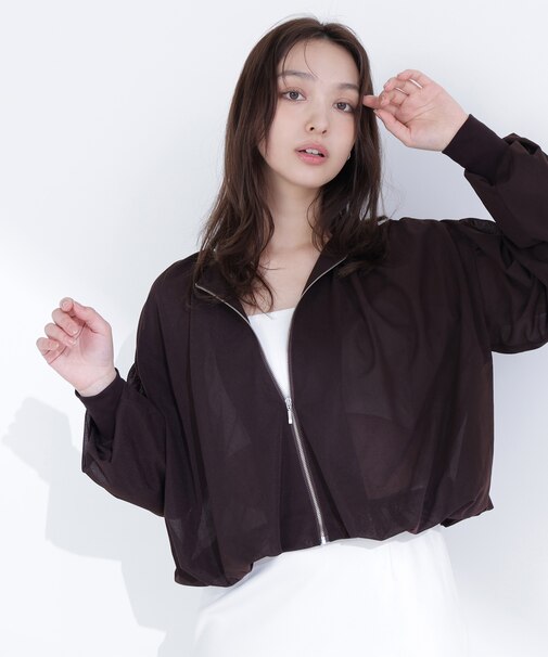 エアリーギャザーブルゾン