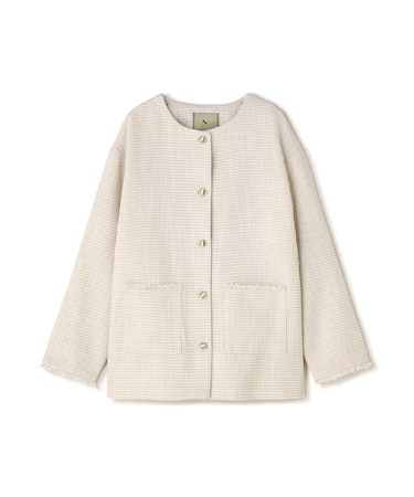 〈N.〉オーバーツイードジャケット