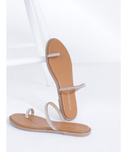 キラキラサムリングトングサンダル