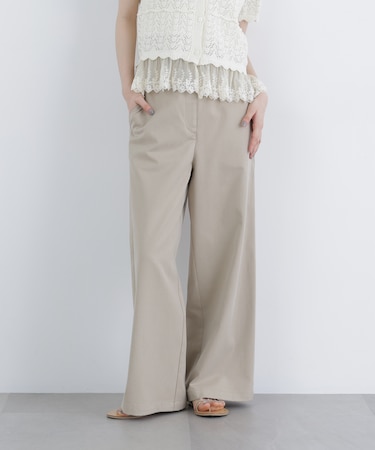 〈N.〉ツイルワイドパンツ