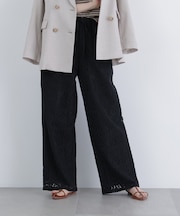 〈N.〉レースイージーパンツ