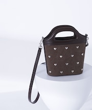 サークルグリップスタッズショルダーバッグ