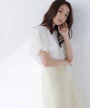 チュールレイヤードトップス