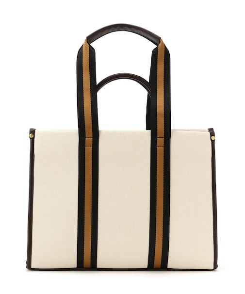 2wayハンドルプレッピートートバッグ