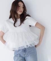 カットドビーティアードカットソー