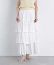 ブロードティアードスカート