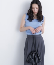 フリルテレコカットソー