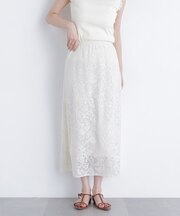 フラワーメッシュ SETUP スカート