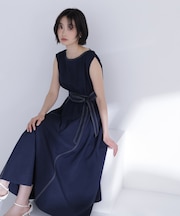 ベルテッドステッチワンピース