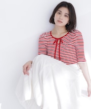 パワショルパイピングニット