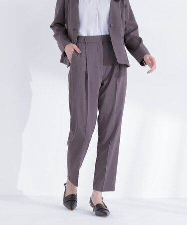 サマードライタッチ SETUP ワンタックパンツ