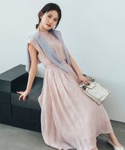 シャドーストライプワンピース