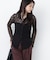 〈N.〉シアーレースシャツ