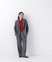 ダブルブレスト SETUP ワイドパンツ