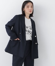 ダブルブレスト SETUP ジャケット