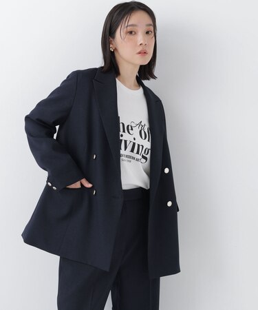 ダブルブレスト SETUP ジャケット