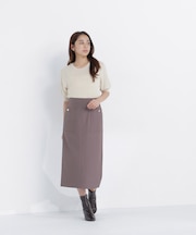 ヘリンボーンナロースカート