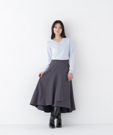 アシメラッフルスカート