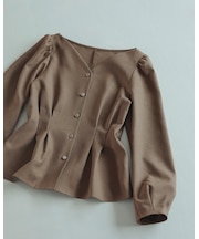 <ちょうど、いい服>きゅっと、メリハリ仕掛けトップス