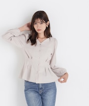 ＜ちょうど、いい服＞きゅっと、メリハリ仕掛けトップス