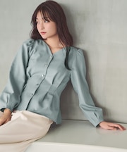 ＜ちょうど、いい服＞きゅっと、メリハリ仕掛けトップス