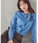 ＜EC限定カラー：ネイビー系＞＜ちょうど、いい服＞“それどこの？”褒められ配色カーディガン