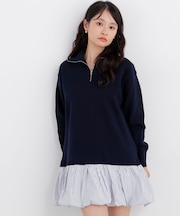 〈N.〉バルーンミニニットワンピース