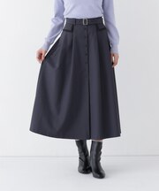 トレンチディティールスカート