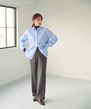 ＜ちょうど、いい服＞立ち姿に自信が持てる洗練パンツ