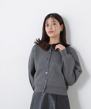 〈N.〉ファーカラーカーディガン
