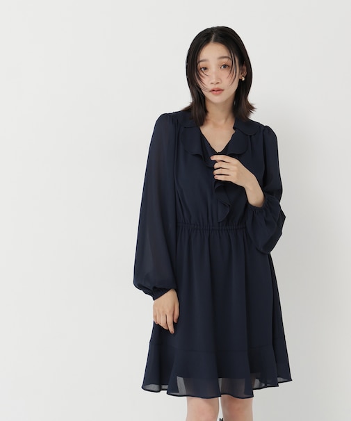 ラッフルミニワンピース