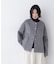 ＜EC限定カラー：モカ＞＜ちょうど、いい服＞“いつもの”が見違えるハーフコート
