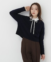 ＜ちょうど、いい服＞毎日着惚れるクロップドニット