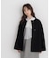 ＜EC限定カラー：イエロー＞カシミヤブレンドハーフコート