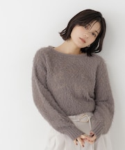 フェザーヤーンリラクシーニット