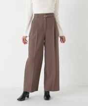 ベルテッドワイドパンツ