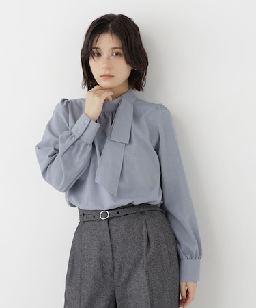 サイドタイブラウス